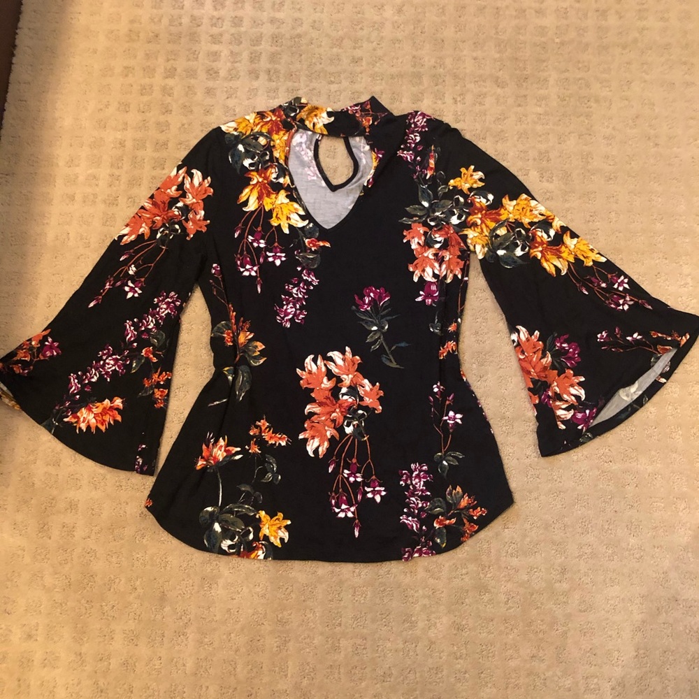 Floral blouse